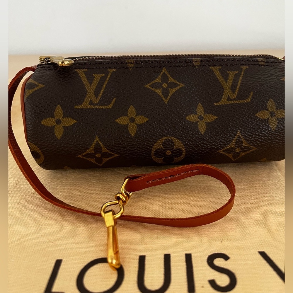 Louis Vuitton Monogram Papillon Golf Ball Holder EUC NWOT dust bag France - Picture 10 of 16